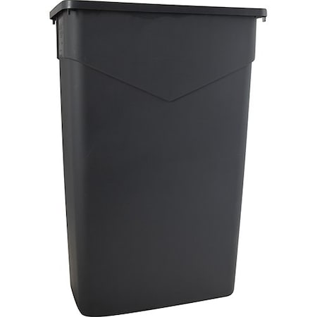Allpoints Trash Can-Rectangular Gy 136145